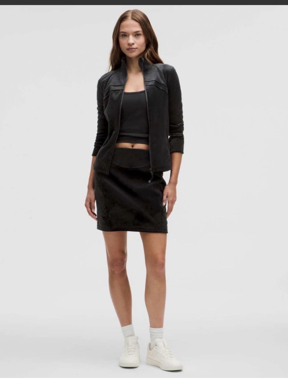 Lululemon Scuba High-Rise Mini Skirt *Velvet Small